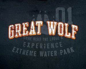 t-shirts 2xlarge great wolf lodge waterpark 25.5 inches pit to pit - Picture 1 of 3