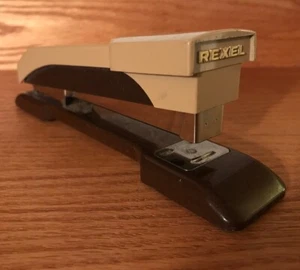 Vintage Rexel Taurus Hefter braun & hellbraun - Bild 1 von 2