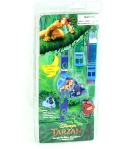 Vintage Disney Tarzan Jungle Buddies Timepiece Watch Quartz Timing Needs Battery - Picture 1 of 7