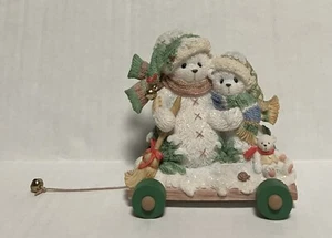 Vintage 2001 Cherished Teddies Figur Ursula & Bernhard Priscilla Hillman Enesco - Bild 1 von 7