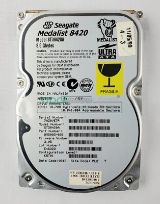 Seagate ST38420A Hard Drive - Image 1 of 2