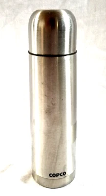 Termo aislante de acero inoxidable Copco taza tapa clic NUEVO botella de agua LEER Foto 1 de 4