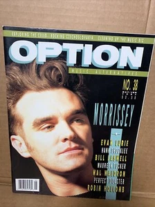 1991 May June OPTION Magazine MORRISSEY The SMITHS Mal Waldron Evan Lurie - Imagen 1 de 3