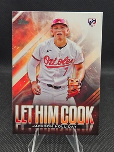 Jackson Holliday - 2024 Topps Update Series - Let Him Cook #LHC-25 (RC) - Bild 1 von 2