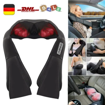MARKENLOS Massaggiatore Cervicale Massaggiatore Shiatsu Con Funzione Calore Collo Massaggio Spalle