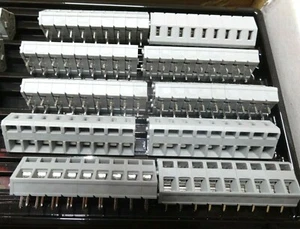 10x 9 way Wago 236-409 stackable terminal blocks 24A 5mm pitch 2.5mm cable 401 - Picture 1 of 7