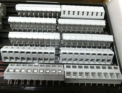 10x 9 way Wago  236-409 stackable terminal blocks 24A 5mm pitch 2.5mm cable 401 - Image 1 of 4