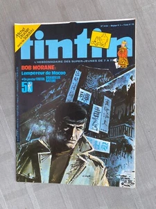 HEBDO TINTIN 2e SÉRIE N°176 VANCE BOB MORANE 1979 TBE AVEC POSTER TINTIN - Imagen 1 de 3