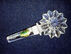 Collectible Waterford Crystal Wine Bottle Stopper -- STAR