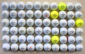 60 Callaway ERC Soft Supersoft Warbird Mix 4A/5A Golf Balls AAAA AAAAA - Picture 1 of 14