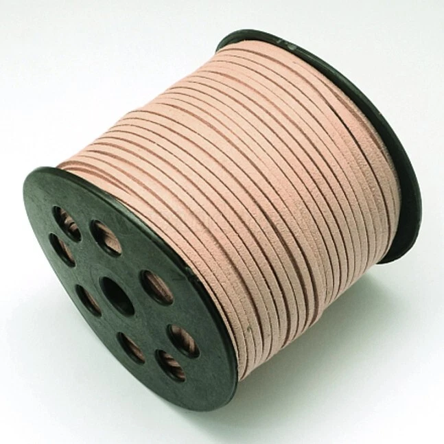 Faux Suede  Microfiber Beading Cord - Bulk Spool 100 Yds. (300 Ft) See Colors - Image 1 of 1