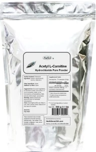 100% PURE 500g ACETYL L-CARNITIN (ALCAR) PULVER Aminosäure Speicher - Bild 1 von 3