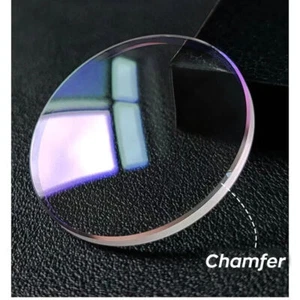 Reloj 1.5mm Doble Cúpula Azul AR Recubrimiento Zafiro Cristal 30mm-38.5mm Reloj Cristal - Imagen 1 de 11