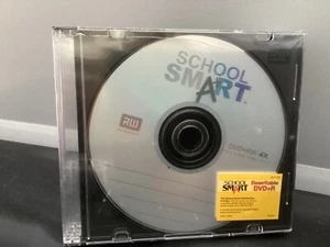 SCHOOL SMART DVD-RW DATA VIDEO REWRITABLE COMPACT DISC 4.7GB, 120 Mins, 4x Speed - Picture 1 of 2