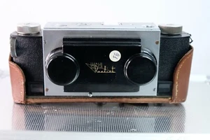 Stereo Realist fotocamera funzionante 1945 ILEX RARA CON CUSTODIA ORIGINALE - Foto 1 di 7