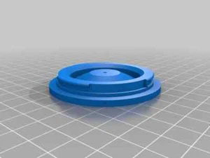 Obiettivo pinhole per Canon attacco EF 1621 stampato in 3D - Foto 1 di 2
