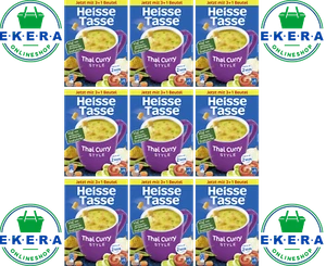 Erasco Heisse Tasse Thai Curry 9er = 36 Tüten a 150ml Portion 0€ Versand - Bild 1 von 7