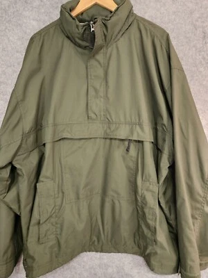GAP Mujer 2XL Chaqueta Anorak Verde Con Capucha Exterior Senderismo Bolsillos Gorp Retro Foto 1 de 4