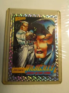 1992 RIVISTA MAGO WILDCATS IMMAGINE PRISMA TRADING CARD #7 JIM LEE - Foto 1 di 1
