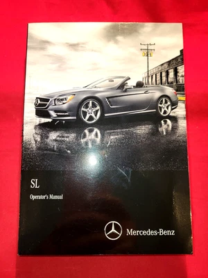 Mercedes-Benz SL400 2015, SL550, SL 63, SL65 dueño/manual del operador -608 páginas Foto 1 de 4