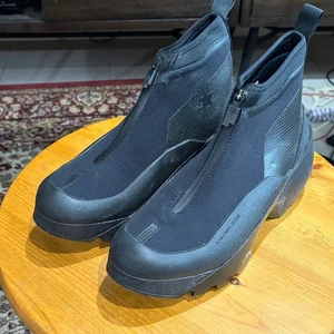 ACW Converse UF058 Black Zipper Shoes 8 Men or 10 Women - Picture 1 of 7