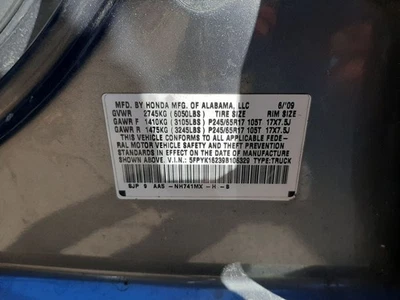Regulador eléctrico de ventana delantera para conductor compatible con 06-14 RIDGELINE 867105 Foto 1 de 4