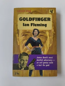 Goldfinger (1961 Paperback, 2nd Print), Ian Fleming, Great Pan, James Bond - Picture 1 of 6