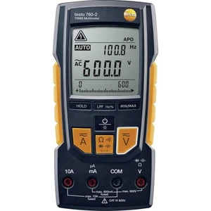 Testo 760-2 Handheld Digital Multimeter, True RMS, 10A ac Max, 10A dc Max, 600V - Picture 1 of 4