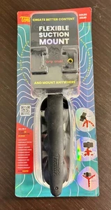 NEW Tenikle Flexible Suction Mount Tripod Phone Holder TPRO-01-BLK Black Sealed - Zdjęcie 1 z 5