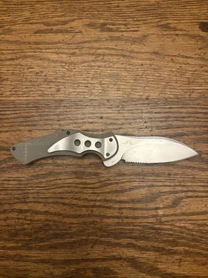 Kershaw Junkyard Dog II , 1725ST Liner Lock Folding Pocket Knife Clean & Sharp - Image 1 of 4