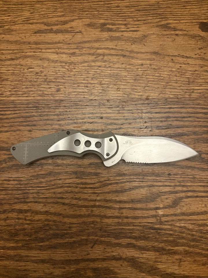 Kershaw Junkyard Dog II , 1725ST Liner Lock Folding Pocket Knife Clean & Sharp - Image 1 of 4