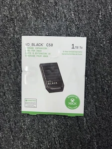 Nowa karta rozszerzeń WD_BLACK C50 1TB do pamięci masowej Xbox Series X & S - ZAPIECZĘTOWANA - Zdjęcie 1 z 2