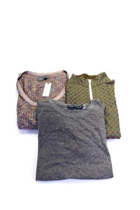 Polo Ralph Lauren Anthropologie RLX Womens Shirts Sweaters Gray Green XS Lot 3 - Foto 1 di 6