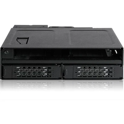 Icy Dock ToughArmor MB602SPO-B Drive Enclosure for 5.25" - Serial ATA/300 Host - Image 1 of 4