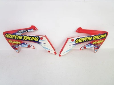 07 Honda CRF 250 R OEM Radiatior Tank Covers Shrouds 19071-KRN-A00ZA 2007 Foto 1 de 4