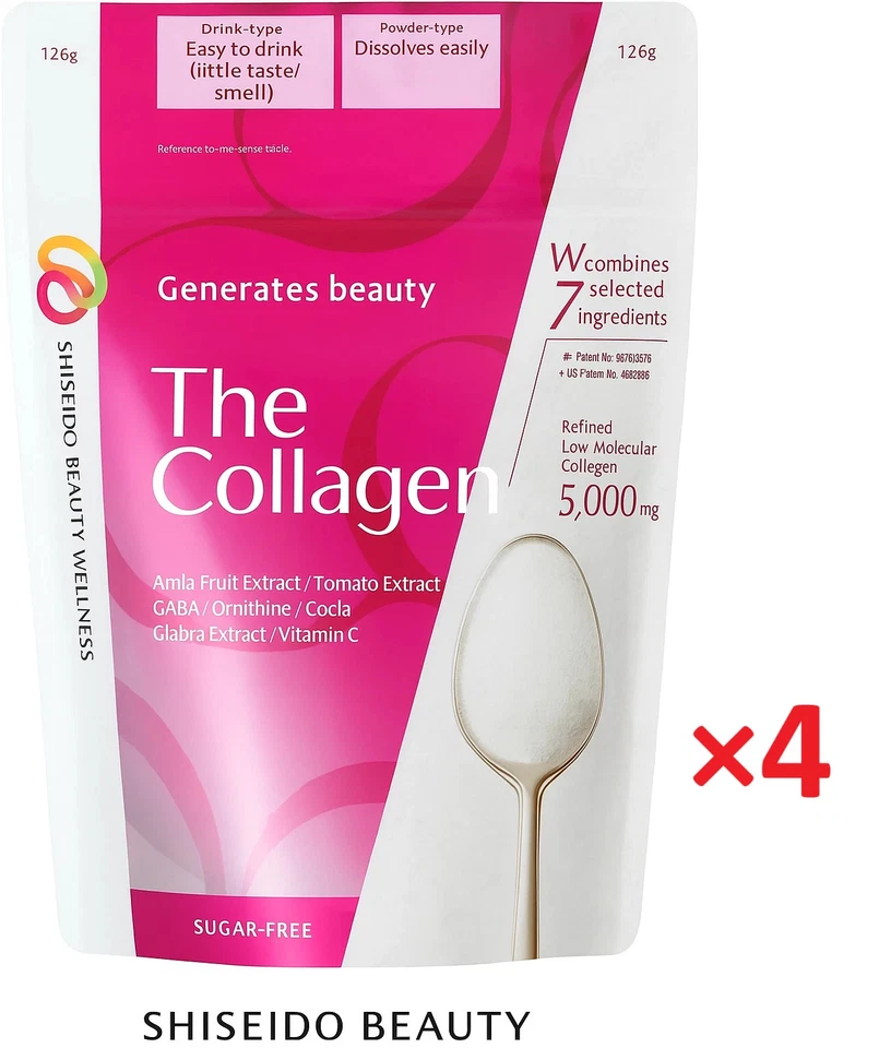 El Colágeno en Polvo 126g (Juego de 4 Bolsas) Shiseido Foto 1 de 1