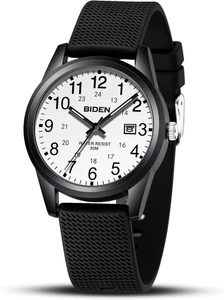 LN LENQIN Orologio Uomo Orologio Analogico Al Quarzo Da Uomo Orologio Impermeabi - Imagen 1 de 9