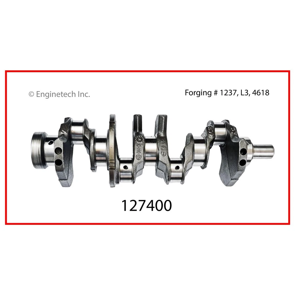 Kit de cigüeñal con rodamientos para Chevy GM 1990-1997 2,2 L 134 OHV L4 Foto 1 de 1