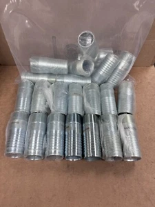 20 piezas Excedente Acero Pared Delgada 1" x 2" NPT Tubo Sin Costuras Pezón Manguera Agujero Reparación - Imagen 1 de 6