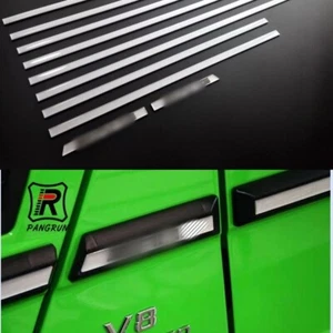 1999-2018 for Mercedes G500 G550 G63 G65AMG Wagon W463 Body Door Chrome Moldings - Picture 1 of 6