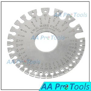 Metal Sheet Metal Gage Gauge Thickness Measuring Storage Sleeve Diameter WG-002 - Picture 1 of 3