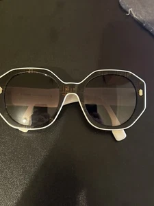 Occhiali da sole donna Fendi marrone sfumato geometrici FE40045I 55F 54 - Foto 1 di 8