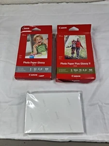 Canon Plus Glossy II PP-301 & GP-701 Inkjet Print Photo Paper - 250 Sheets - Picture 1 of 6