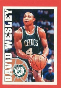 NBA Panini 1995-96 Figurine-Sticker n 9 - DAVID WESLEY - Imagen 1 de 2