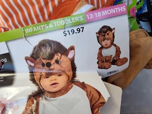 New Baby Halloween Costume Hedgehog Honey Size 12-18 months 4 PCS TODDLER - Picture 1 of 3