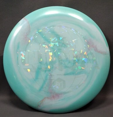 💥Discraft TS Luna 2022 Paul McBeth Teal/Red/Grey & Ghost Shatter Flipflop Foil - Image 1 of 4