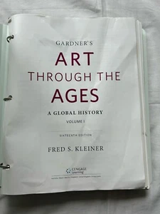 Gardner's Art Through The Ages Vol 1 16th Ed. Fred S. Kleiner loose leaf - Picture 1 of 4