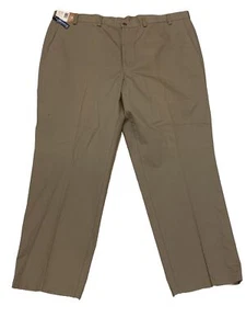 NWT Oak Creek Pants Men's 44x30 Khaki Tan Water & Stain Resistant~Classic Fit - Picture 1 of 7