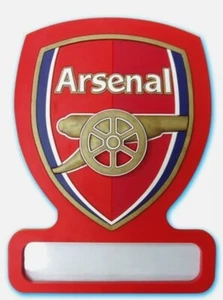 Arsenal FC Fußballverein Tür Namensschild Aufkleber Zimmerdekoration Offiziell - Bild 1 von 1