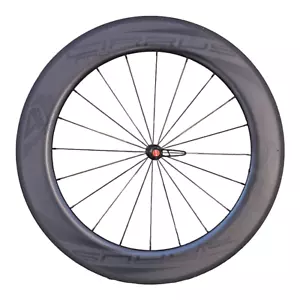 4ZA Cirrus PRO Carbon 80 mm Triathlon Vorderrad 700C DT Swiss 240S FFWD Zipp NEU - Bild 1 von 13